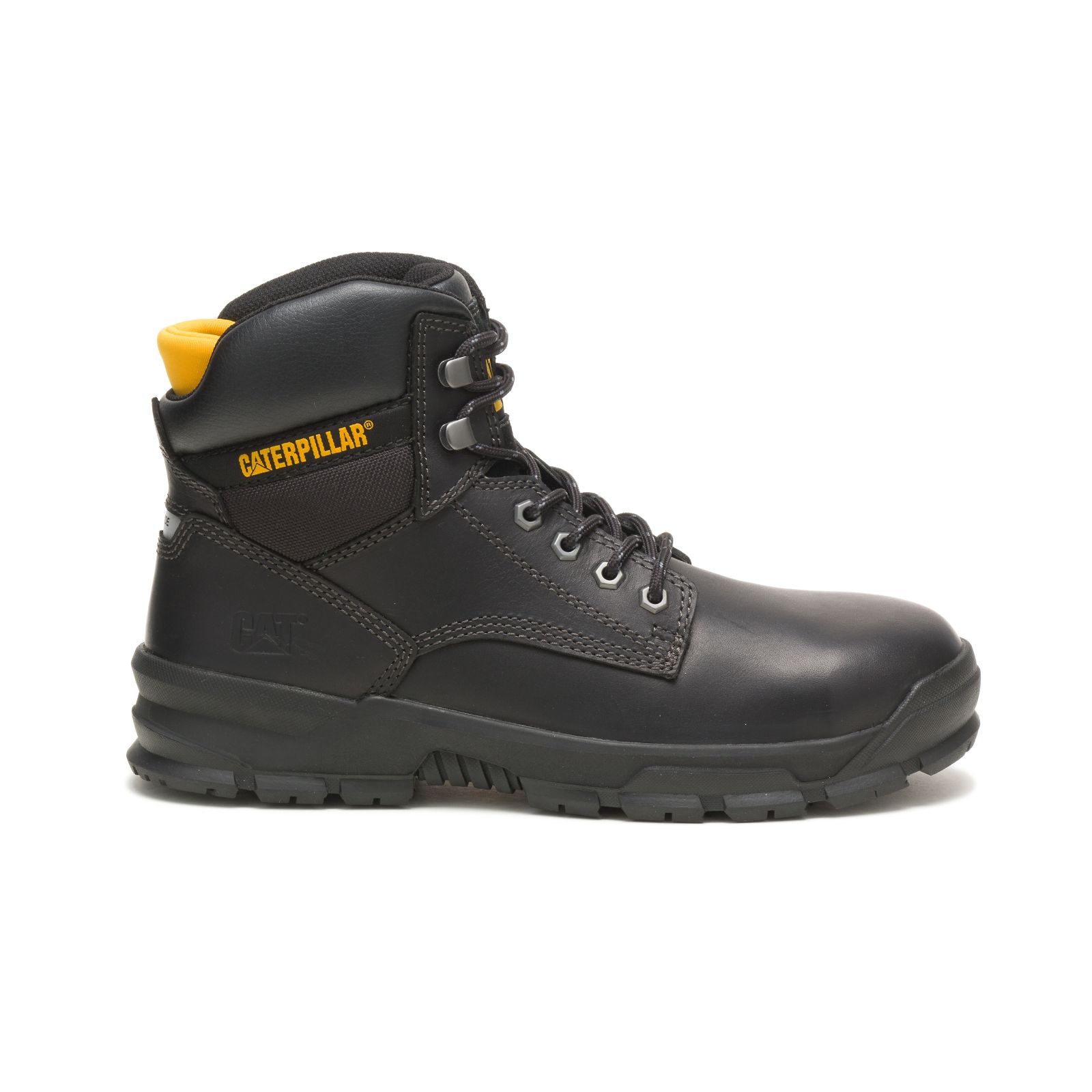 Caterpillar Boots South Africa - Cat Men's Mobilize Alloy Toe Work Boots Black BH1748360